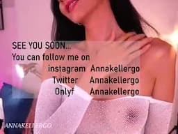 KELLER  ------------GUYS SEE YOU IN A MONTH, I'LL BE BACK ON JUNE 10              https://onlyfans.com/annakellergo